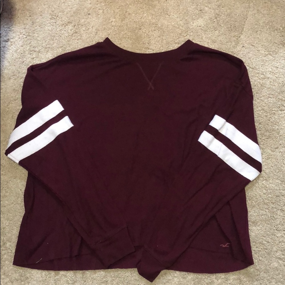 Hollister cropped sweater